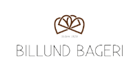 Billund-bageri logo, en af Visual Displays kunder inden for kønummersystemer, infoskærme og batteridfrevne A-skilte.