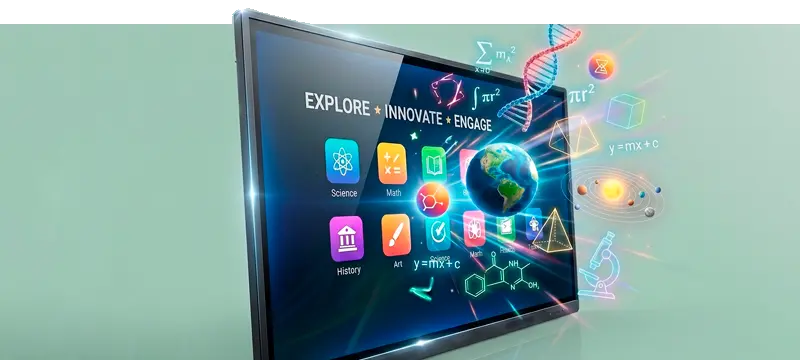 Interaktivt smartboard, produktbillede